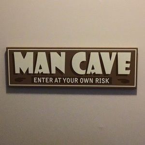 Wooden ManCave Sign